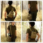 Yakmoo Mochila de Asalto Impermeable Estilo Militar modelo